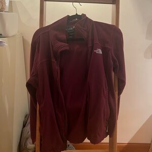 The North Face Maroon Jacket
